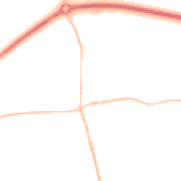 Night-time road noise heatmap for PE6 0UA