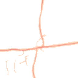 Daytime road noise heatmap for PE6 7DT