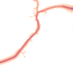 Daytime road noise heatmap for PE6 7NJ