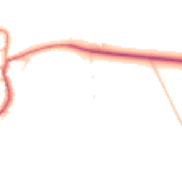 Daytime road noise heatmap for PE6 7NX