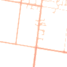 Daytime road noise heatmap for PE6 7PB