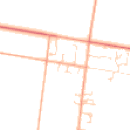 Daytime road noise heatmap for PE6 7QT