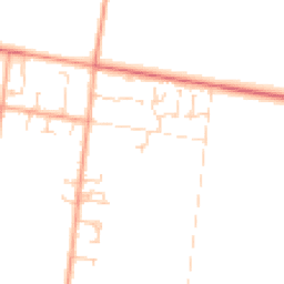 Daytime road noise heatmap for PE6 7RH