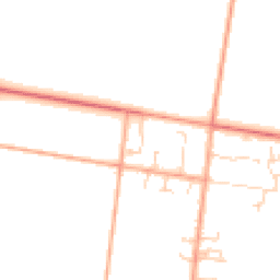 Daytime road noise heatmap for PE6 7RP