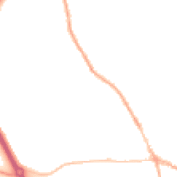 Night-time road noise heatmap for PE6 8BJ