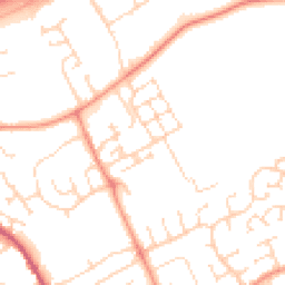 Daytime road noise heatmap for PE6 8GF