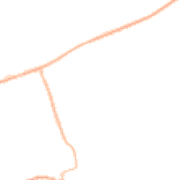 Night-time road noise heatmap for PE6 8NZ
