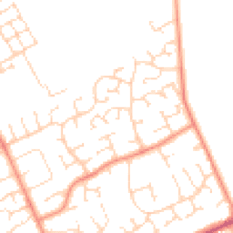 Daytime road noise heatmap for PE6 8SL