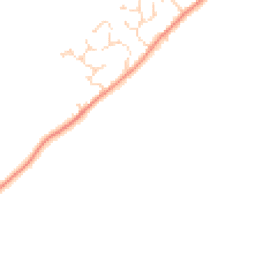 Daytime road noise heatmap for PE6 9DD