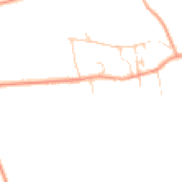 Daytime road noise heatmap for PE6 9HJ