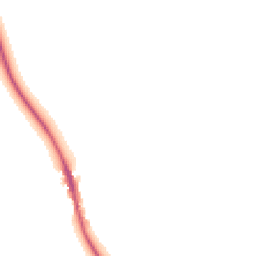 Night-time road noise heatmap for PE6 9PY