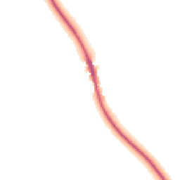 Night-time road noise heatmap for PE6 9QT