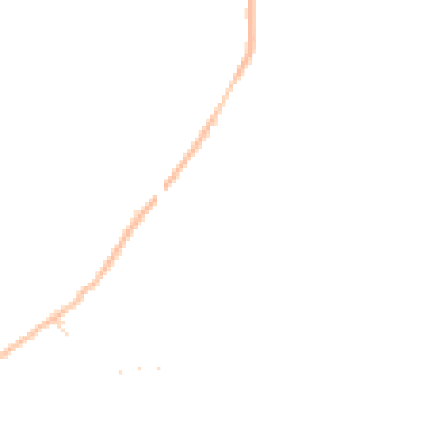 Night-time road noise heatmap for PE7 7AT