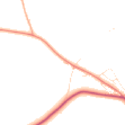 Daytime road noise heatmap for PL13 1AG