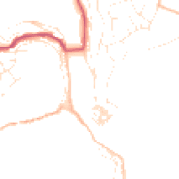 Daytime road noise heatmap for PL13 1AQ