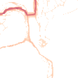 Daytime road noise heatmap for PL13 1AS