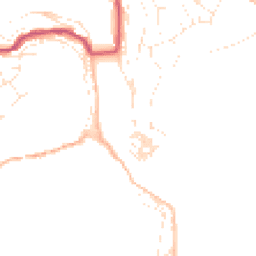 Daytime road noise heatmap for PL13 1AW