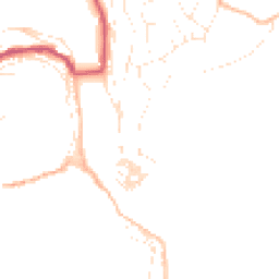 Daytime road noise heatmap for PL13 1BD