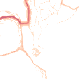 Daytime road noise heatmap for PL13 1BE