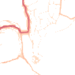 Daytime road noise heatmap for PL13 1BH