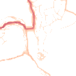 Daytime road noise heatmap for PL13 1BJ