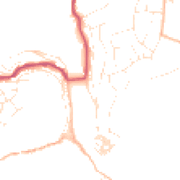 Daytime road noise heatmap for PL13 1DS