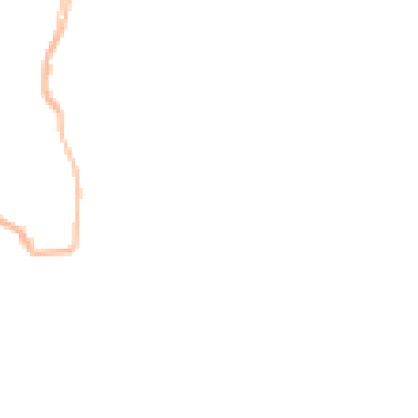 Night-time road noise heatmap for PL13 1EA