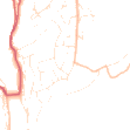 Daytime road noise heatmap for PL13 1EE