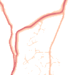 Daytime road noise heatmap for PL13 1FJ