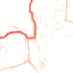 Daytime road noise heatmap for PL13 1HJ