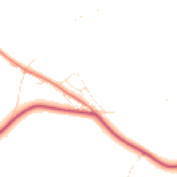 Daytime road noise heatmap for PL13 1QE