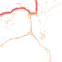 Daytime road noise heatmap for PL13 2ES