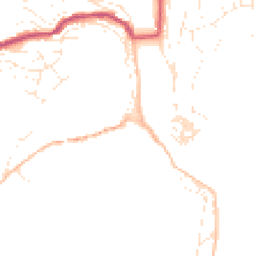 Daytime road noise heatmap for PL13 2EX