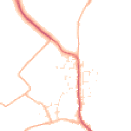 Daytime road noise heatmap for PL13 2FS