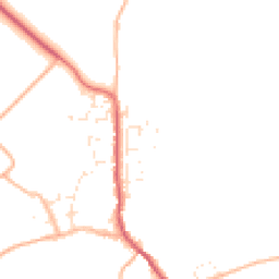 Daytime road noise heatmap for PL13 2JW