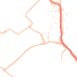 Daytime road noise heatmap for PL13 2LH