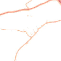 Daytime road noise heatmap for PL13 2NG