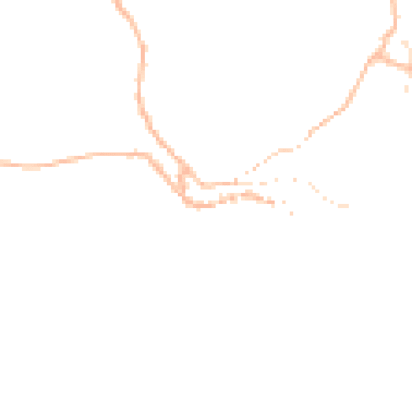 Daytime road noise heatmap for PL13 2RS