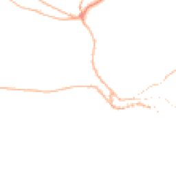 Daytime road noise heatmap for PL13 2RT