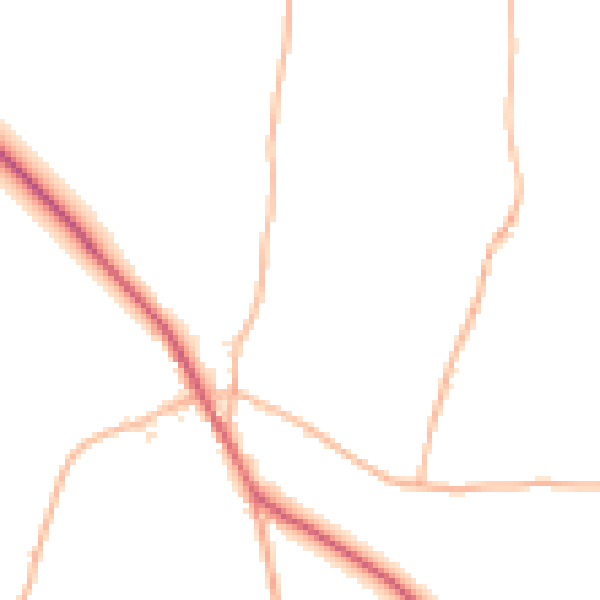 Daytime road noise heatmap for PL15 7GD