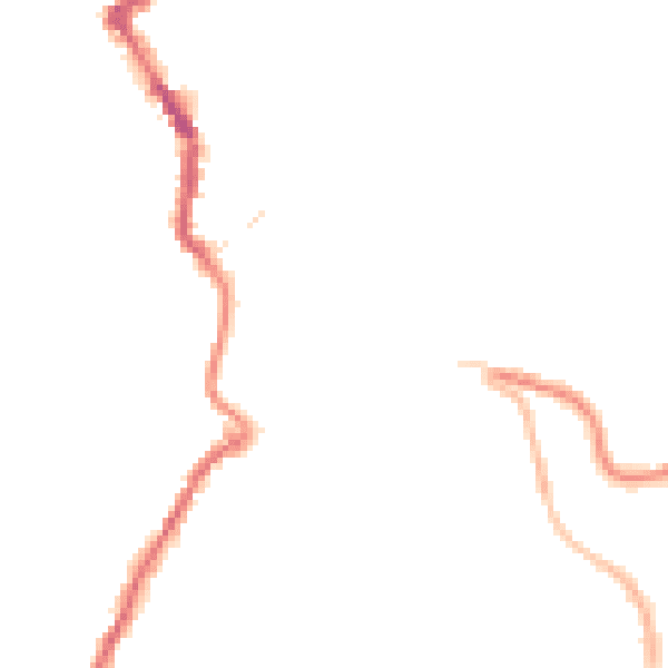 Night-time road noise heatmap for PL15 8AP