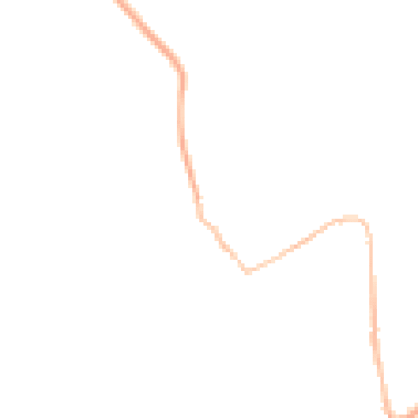 Night-time road noise heatmap for PL15 8FF