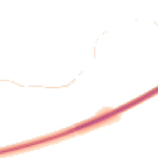 Night-time road noise heatmap for PL15 9QT