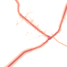 Daytime road noise heatmap for PL20 6QX