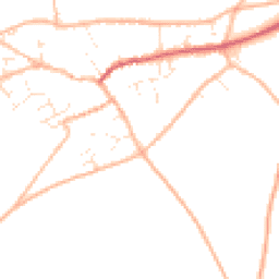 Daytime road noise heatmap for PL20 7AE