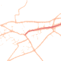 Daytime road noise heatmap for PL20 7DF