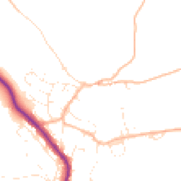 Daytime road noise heatmap for PL20 7QE