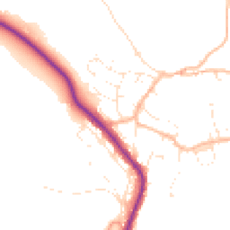 Daytime road noise heatmap for PL20 7SF
