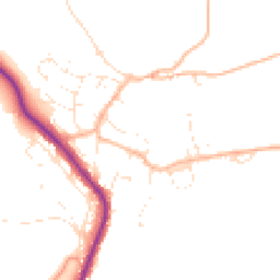 Daytime road noise heatmap for PL20 7UD