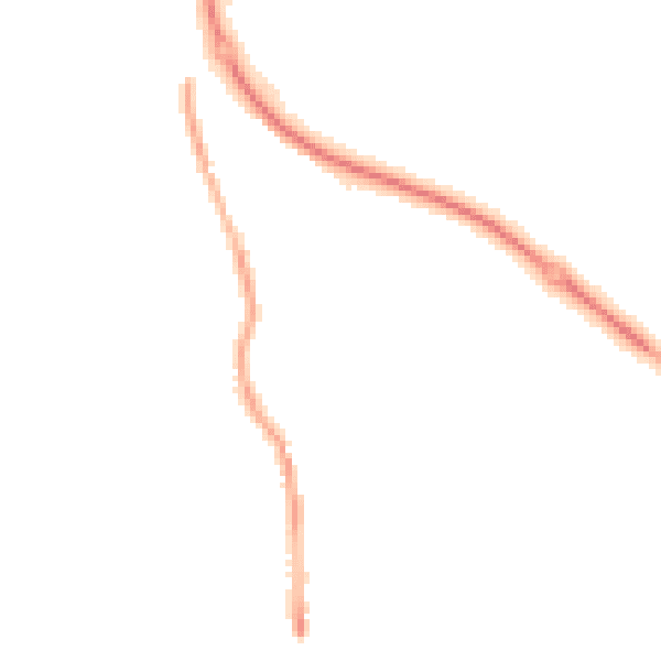Night-time road noise heatmap for PL25 3RU